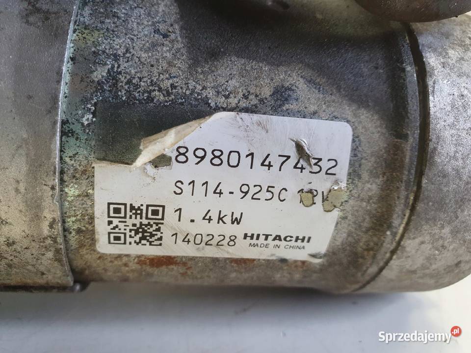 ROZRUSZNIK Opel Zafira B Astra J 17 CDTI osobowe Chełm