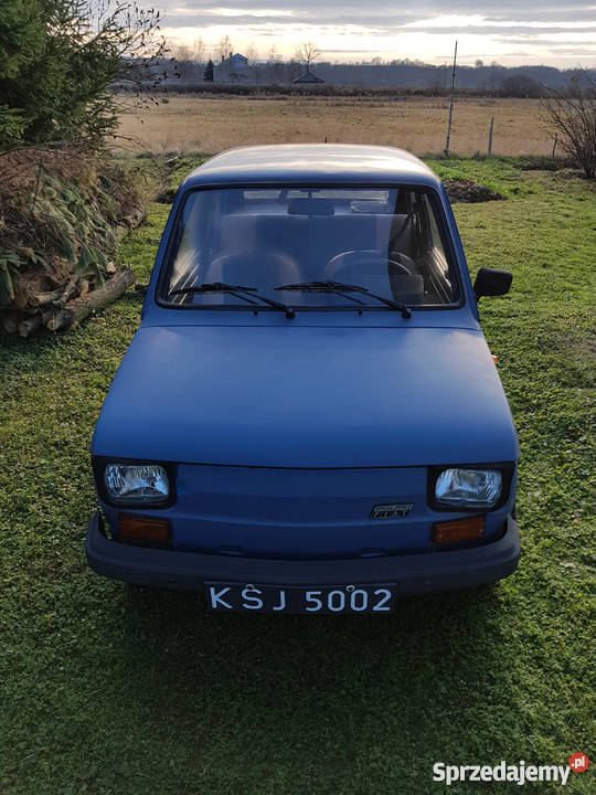 Fiat 126, 650E z 1990r., maluch, 1 właściciel, 54 tys. km