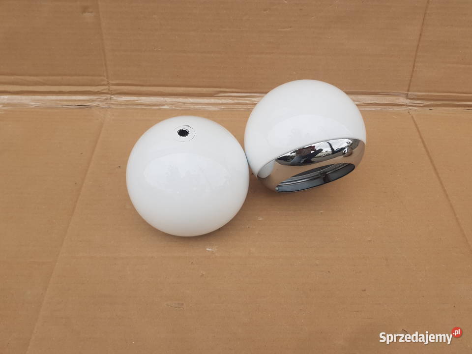 Klosz do lampy KULKA KULA metalowa BIAŁA 150mm 2 Warszawa