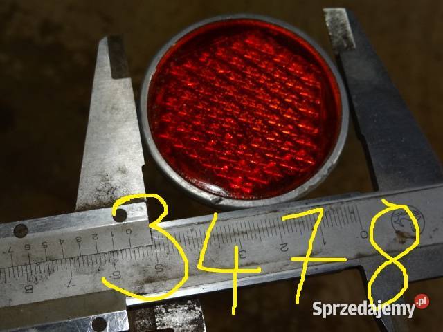 odblask czerwone szkło MZ AWO IFA Simson org DDR Żary