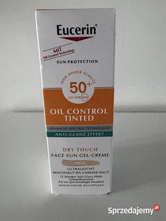 Eucerin Oil Control SPF 50 żelkrem ochronny wielkopolskie sprzedam