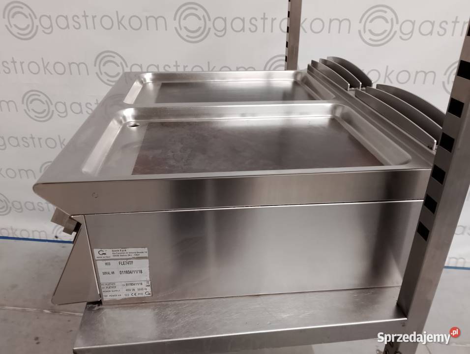 PŁYTA GRILLOWA PODWÓJNA NASTAWNA Z LINII GIORIK Gastronomia dolnośląskie Wrocław sprzedam