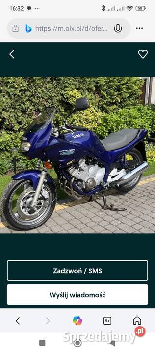 Yamaha diwersion Rok produkcji 1998 Warszawa