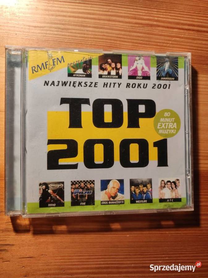 top 2001 największe hity roku 2001 cd unikatowa CD Kielce sprzedam