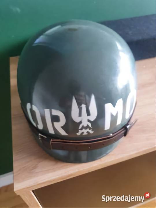 Kask motocyklowy milicja