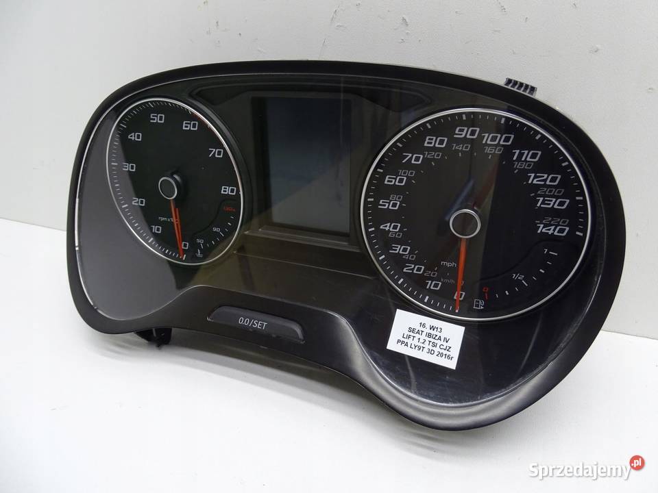 LICZNIK ZEGARY SEAT IBIZA IV LIFT 12 TSI małopolskie