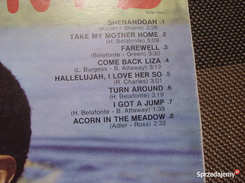 WINYL LP HARRY BELAFONTE15 GREATEST HITS LOTUS pop Wołów