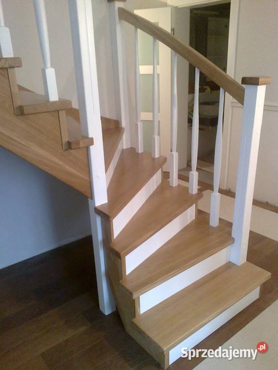 Nowoczesne tradycyjne schody drewniane Podłogi i schody