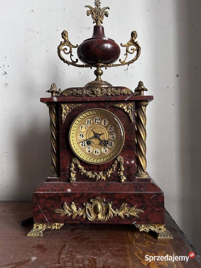 zegar kominkowy marmur Radomsko