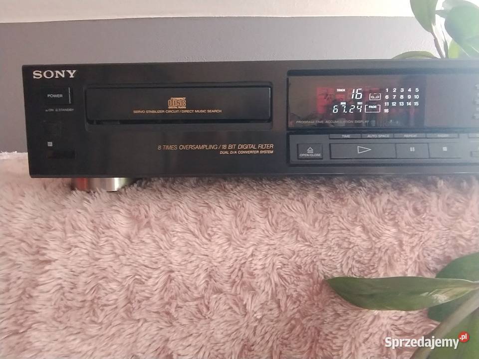 Odtwarzacz CD Sony cdp 590 Trzebuska sprzedam