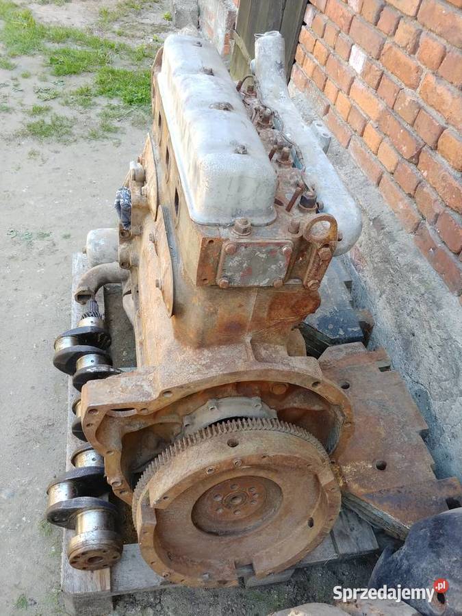 Silnik Ursus 1224 C385 Głowica Blok Wał Korbowy Śmigiel
