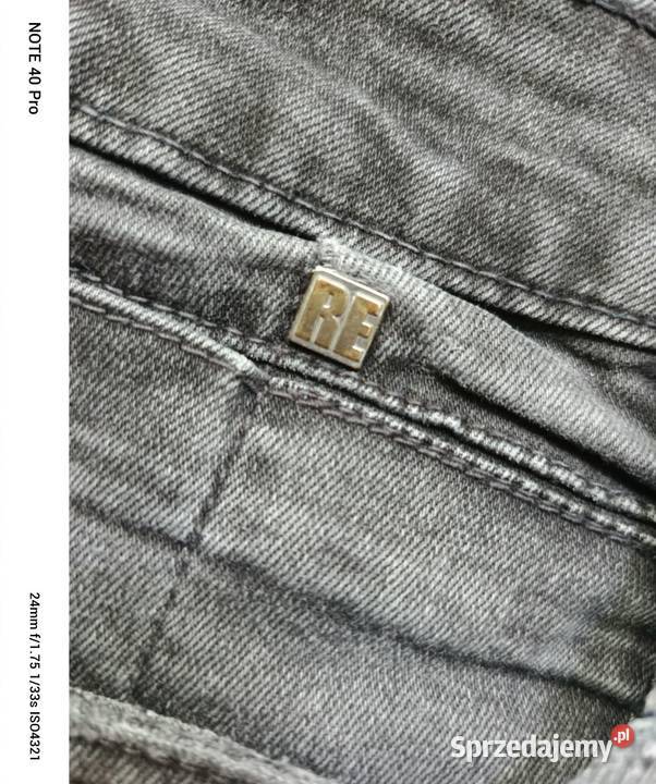 Szare jeansy slim fit You Wear Ivanov Wejherowo