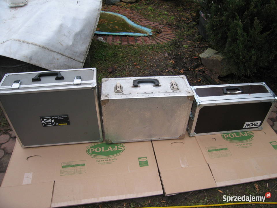 Walizki aluminiowe na narzędzia Pozostałe Szczecin