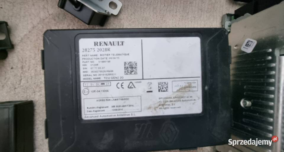 Zestaw nawigacji Rlink Renault Scenic III 3 łódzkie Łask