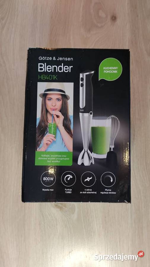 Blender GTZE JENSEN HB401K 800W ZESTAW NOWY Iława