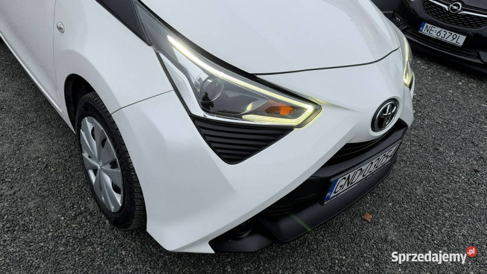 Toyota Aygo Benzyna Salon Polska Zarejestrowany wspomaganie kierownicy Elbląg