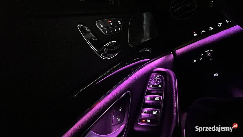 Mercedes S350D long pakiet AMG full wersja 4 nieuszkodzony dolnośląskie Wrocław