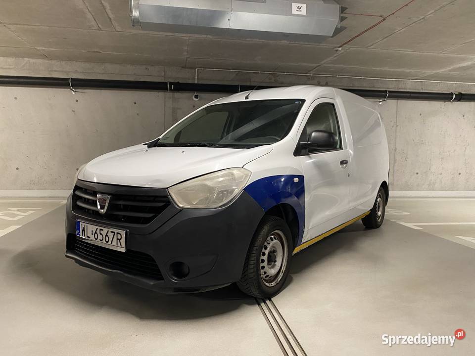 Dacia dokker dostawczy auto samochód 2013 niski Warszawa
