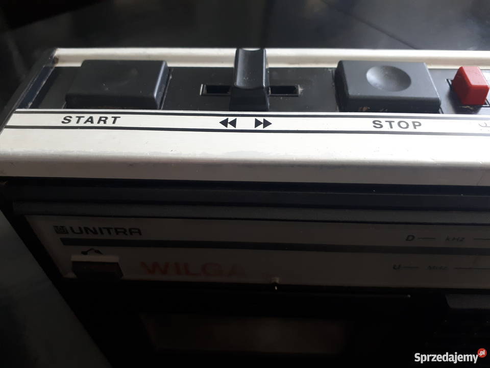 Unitra Wilga radio magnetofon PRL Vintage Radioodtwarzacze Sosnowiec