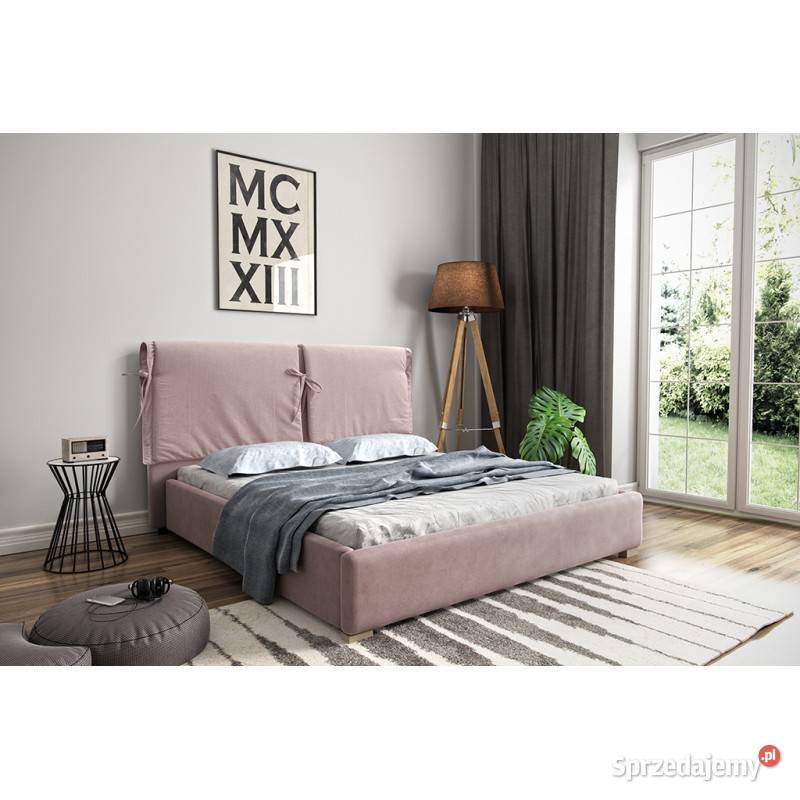 Tapicerowane, komfortowe łóżko Scandi 2 w atrakcyjnej cenie