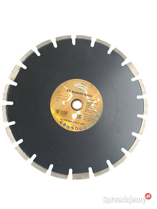Tarcza do asfaltu do przecinarki piły cedima Poznań