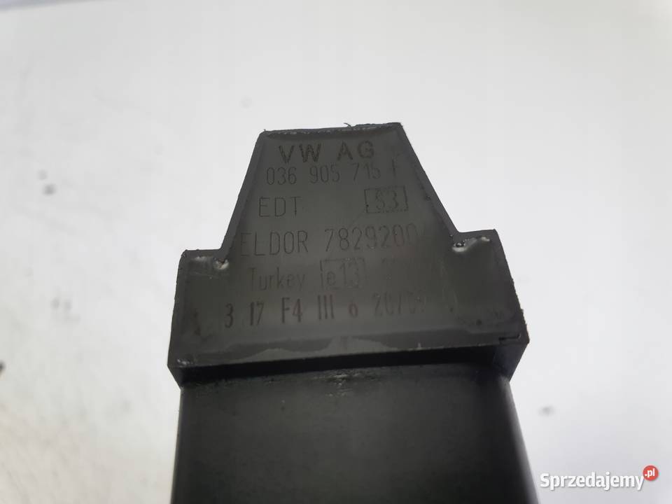 CEWKA ZAPŁONOWA Seat Ibiza III 14 16V 036905715F osobowe lubelskie sprzedam