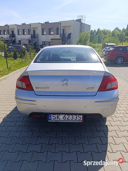 Peugeot 407 2009 20 TDI 108 000 manualna Świętochłowice sprzedam