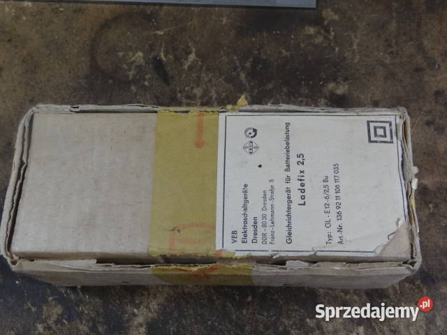 prostownik ładowarka LADEFIX 25 6 12 volt Żary