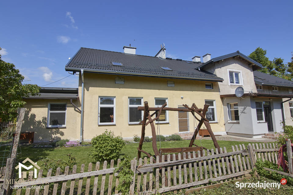 Bezczynszowe dwa mieszkania w Krawczykach 127 m2 ogródek Bartoszyce