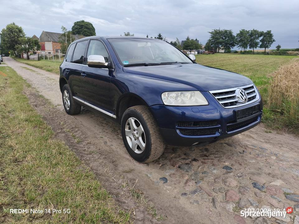 VW Touareg 25 TDI z Niemiec manualna