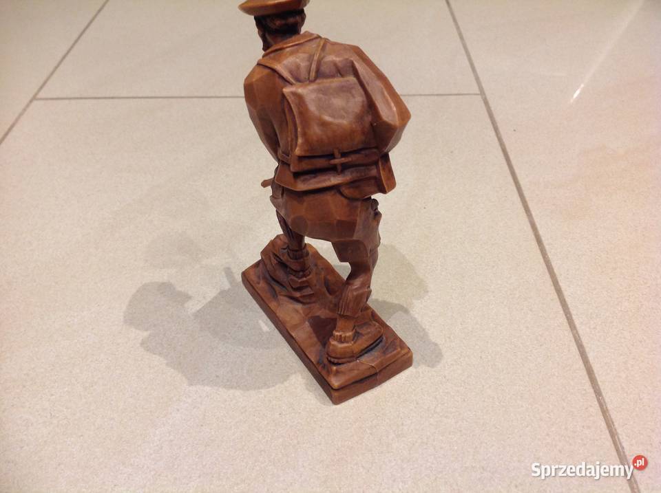 Stara Figurka Myśliwska Myśliwy Sygnowana Nowa Sól
