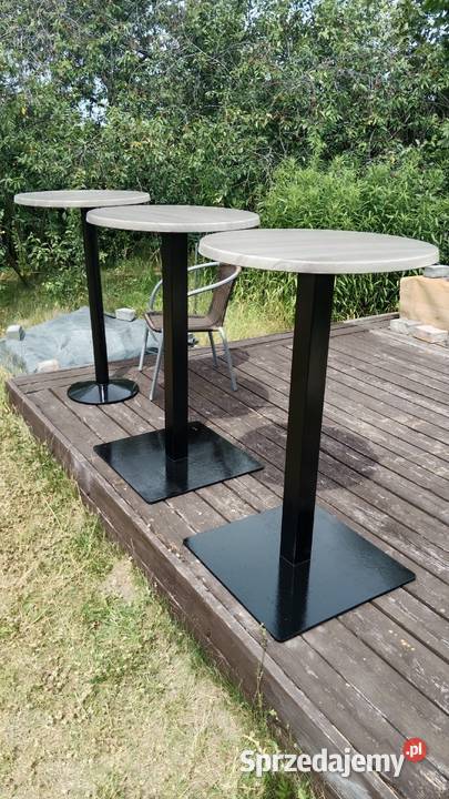 Stolik żeliwny hoker stół restauracja barowy pomorskie Gdańsk