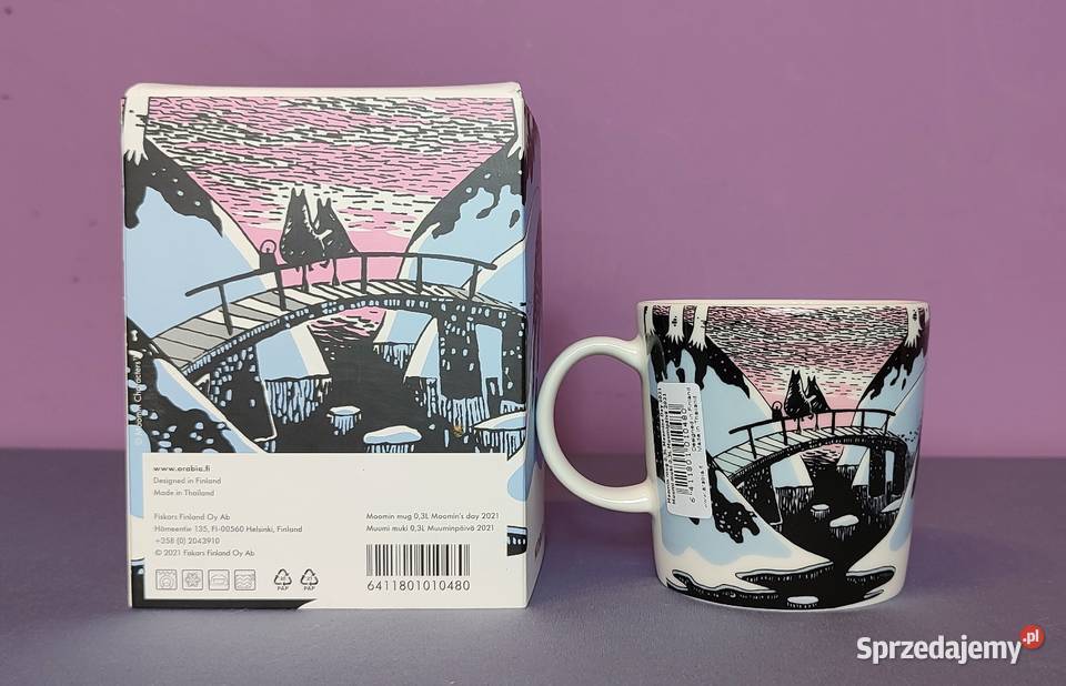 Muminki KUBEK Moomin Arabia Finland DZIEŃ małopolskie