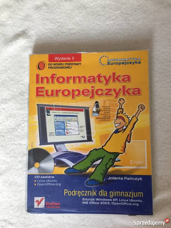 Informatyka Europejczyka Klasa 5 Podręcznik Informatyka Europejczyka Helion podręcznik gimnazjum nowa Poznań