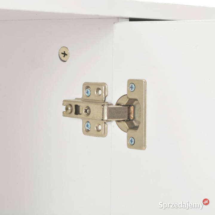 Komoda biała na wysoki połysk 71 x 35 x 80 płyta Warszawa