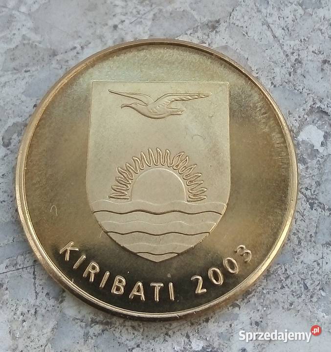 KIRIBATI 5 CENTS 2003 r MAŁPA mazowieckie