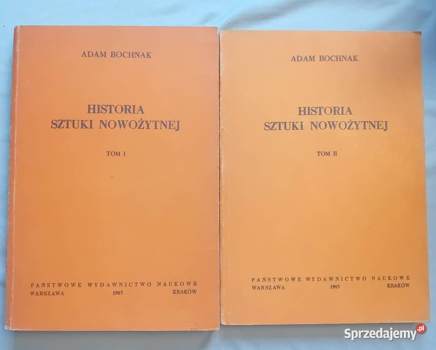Adam Bochniak Historia sztuki nowożytnej Tomy 12 Koźminek