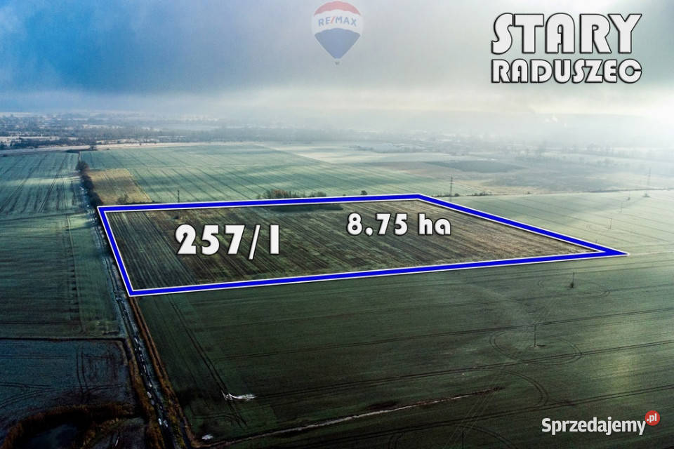 Na sprzedaż grunty orne RIIIa 875 ha polna Stary Raduszec