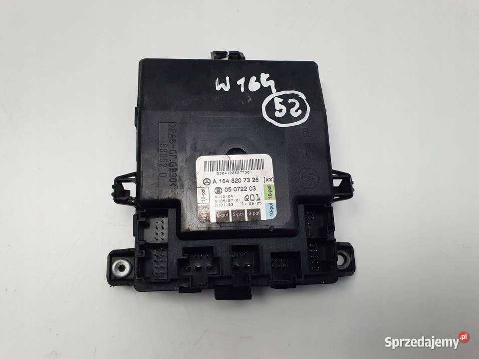 MODUŁ DRZWI Mercedes ML W164 LEWY TYLNY tył lubelskie