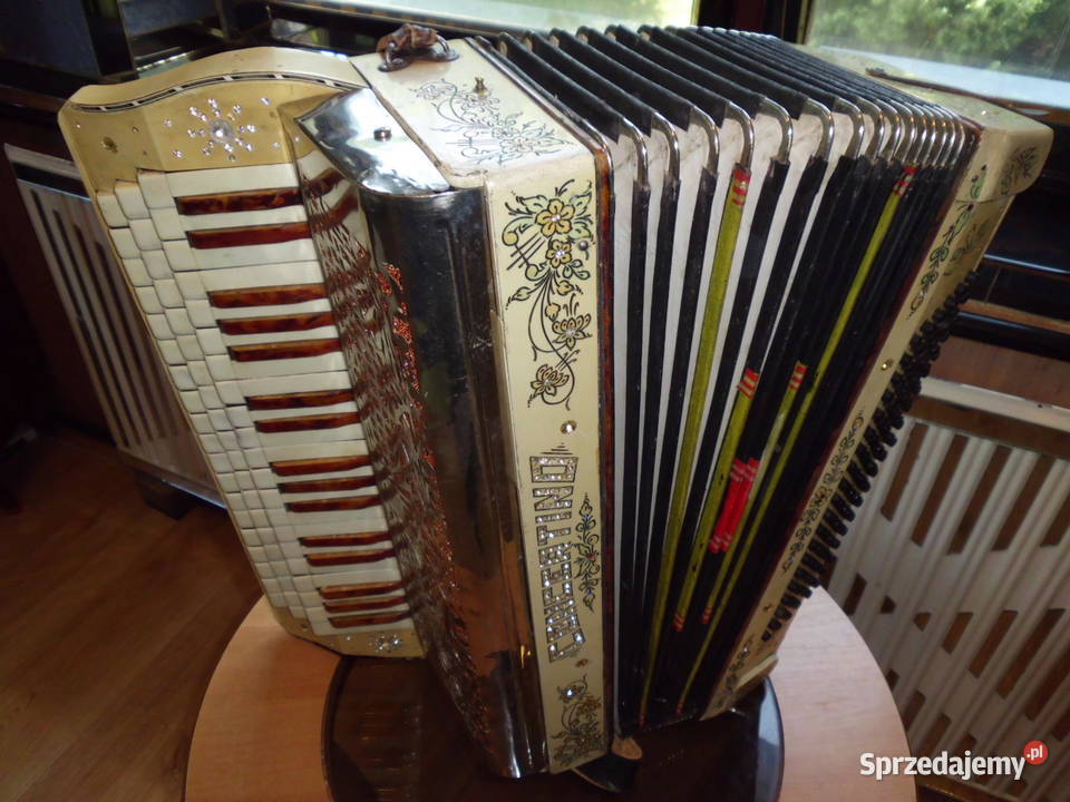 harmonia 3 rzędowa akordeon concertino 120 basów Instrumenty klawiszowe i MIDI sprzedam