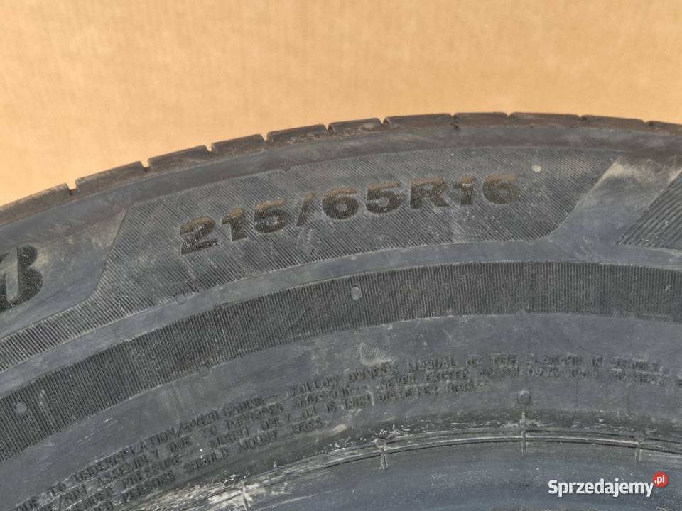 OPONY LETNIE BRIDGESTONE TURANZA 6 21565R16 98 H