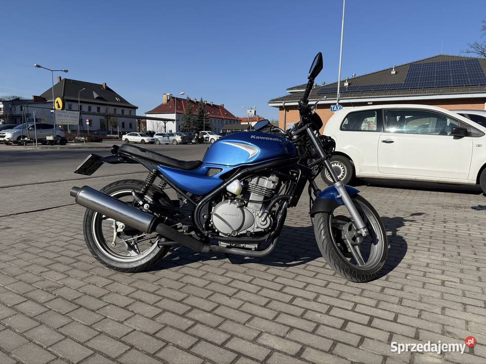 Kawasaki ER 5 ER5 ER500 cafe racer 2006 25 000 zarejestrowany w Polsce Złotów