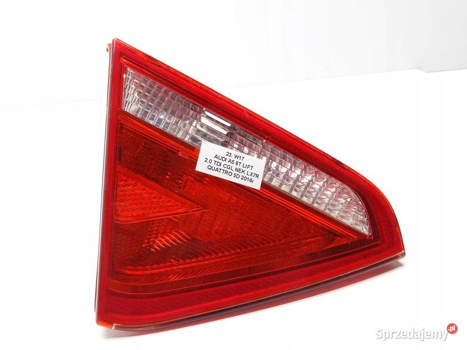 LAMPA LEWA LEWY TYŁ TYLNA W KLAPE AUDI A5 8T