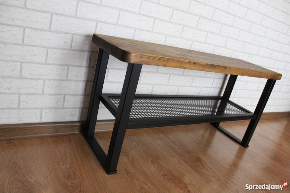 Loft komplet do przedpokoju ławka i wieszak Toruń