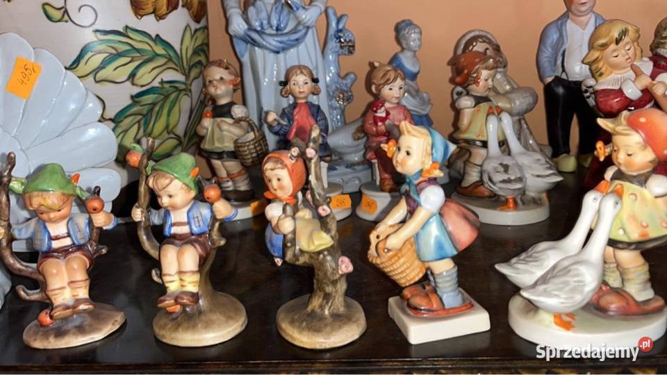 Figurka MJ Hummel Goebel Chłopiec na jabłoni Porcelana i szkło Gdańsk