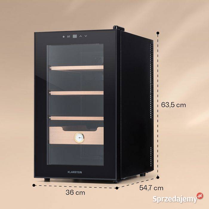 Nowa Lodówka na Cygara Humidor El Presidente 48 Nowe Bielice sprzedam