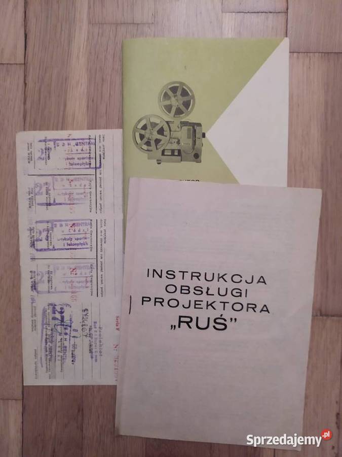 202 PROJEKTOR RUŚ SPRAWNY PRODUKCJA CCCP KOMPLET łódzkie Łódź