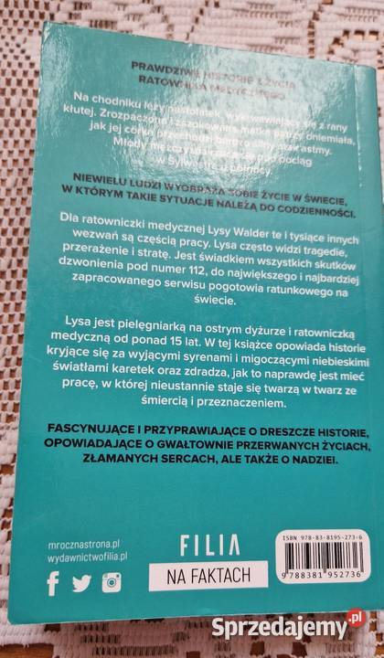 Na sygnale z życia ratownika medycznego Lysa Kraków