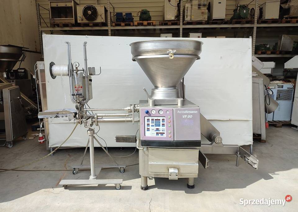 Komplet Nadziewarka Próżniowa Handtmann VF80 Niedźwiedź