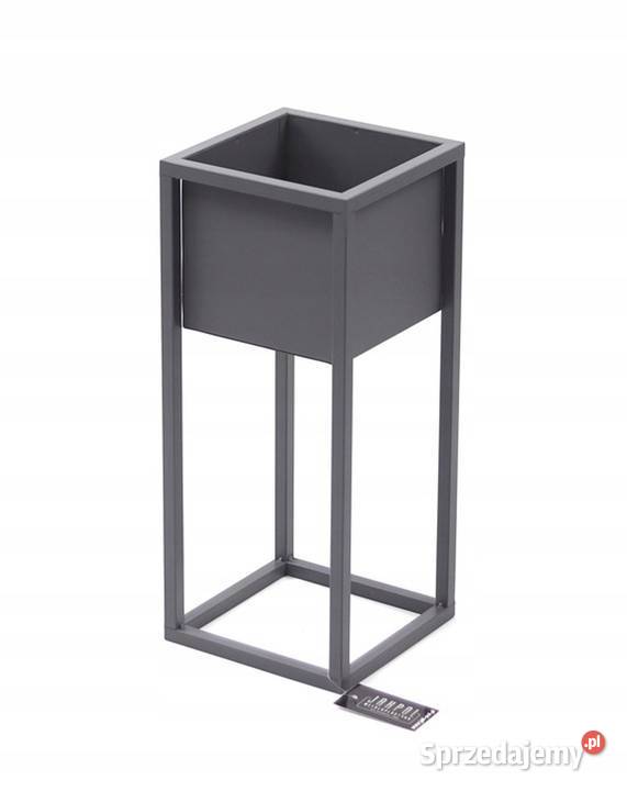 Kwietnik Metalowy Stojak 50 skrzynka LOFT Sobienie-Jeziory